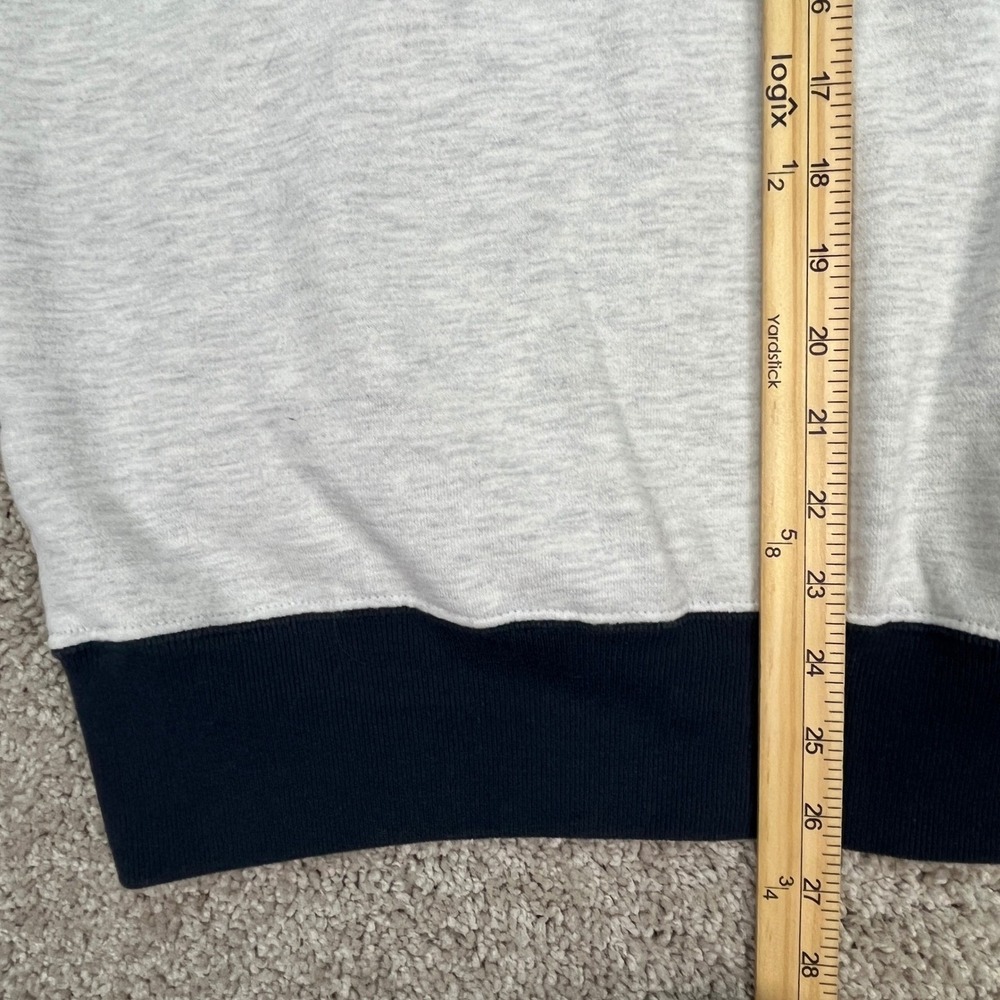 Atlanta Braves 47 Pullover Mens XL Blue Gray Colorblock Long Sleeve 1/4 Zip MLB - Picture 12 of 14